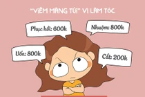 Nỗi khổ làm tóc dịp Tết, hội chị em khóc cạn cả nước mắt