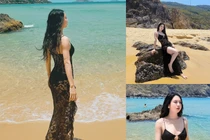 Nữ cầu thủ tuyển Việt Nam diện bikini ren khoe body nóng bỏng