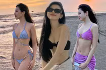 Body "căng đét" của bạn gái tin đồn chồng cũ Xoài Non