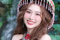 Tình cũ thủ môn Bùi Tiến Dũng hóa thiếu nữ vùng cao cực nuột 