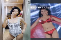 Trang Trần soi eo tân Hoa hậu Việt Nam Đỗ Thị Hà