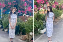 Con gái "hot girl ngực khủng" Elly Trần đẹp ngọt ngào, chiều cao vượt trội