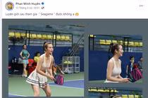 Suốt ngày khoe ảnh Pickleball, Huyền Lizzie đặt mục tiêu dự "SEA Games"