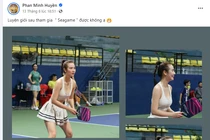 Suốt ngày khoe ảnh Pickleball, Huyền Lizzie đặt mục tiêu dự "SEA Games"