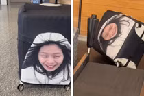 Lo thất lạc hành lý ở sân bay, cô gái có hành động lạ