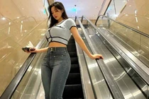 Cô béo quyến rũ nhất Hàn Quốc khoe vòng 1 đầy đặn quyến rũ