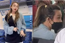 "Nữ nhà văn thị phi" Gào lộ ảnh bị chụp lén ở sân bay 