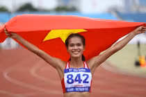 VĐV điền kinh cố gắng giành huy chương SEA Games để giúp bố mẹ 