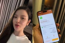 Chẳng chờ sao kê, vợ Quang Hải ủng hộ thêm sau khi bán xe