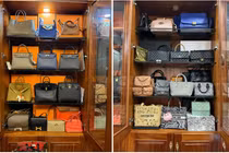 Vợ Đỗ Duy Mạnh khoe 'gia tài' 30 túi hàng hiệu đắt đỏ