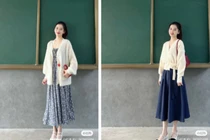 Cô giáo tiểu học xứ Trung gây sốt vì có style "cực phẩm"