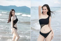 Diện bikini khoe body nuột, nữ MC gốc Nghệ An khiến netizen mê mẩn