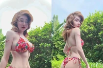 Cựu hot girl Elly Trần tái xuất với màn khoe body "cực cháy"