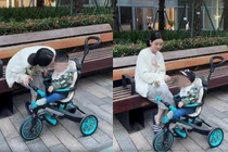 Vợ Quang Hải lộ diện sau ồn ào PR sản phẩm quá lố