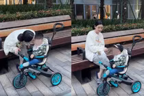 Vợ Quang Hải lộ diện sau ồn ào PR sản phẩm quá lố