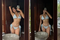 Thảo Nhi Lê "chiêu đãi" fan bằng loạt ảnh diện bikini nóng bỏng