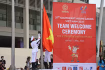 Lễ thượng cờ đoàn thể thao dự SEA Games 31: Long trọng, trang nghiêm