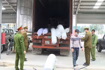 Phát hiện xe container chở lô hàng nhập lậu trị giá 5 tỷ