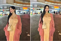 Diện váy tôn vòng 1 đi chợ đêm Đà Lạt, cô gái bỗng nổi tiếng