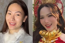 Cô dâu Cần Thơ đeo 20 cây vàng có màn biến hình gây sốt