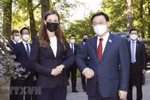 Chủ tịch Quốc hội Vương Đình Huệ hội kiến Thủ tướng Cộng hòa Phần Lan