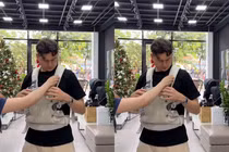 Lộ khoảnh khắc Đặng Văn Lâm tập làm bố bỉm sữa