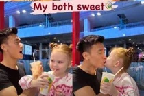 Thủ môn Bùi Tiến Dũng thân mật với em vợ không khoảng cách