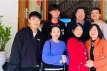 Vợ Lương Xuân Trường hiếm hoi lộ ảnh ở nhà chồng