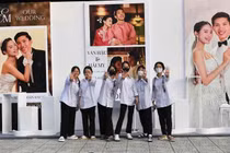 Đám cưới Đoàn Văn Hậu bỗng trở thành tụ điểm check-in cực xịn