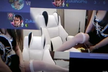 Nữ cosplayer có hành động không ngờ ngay trước camera gây chú ý