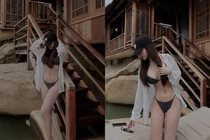 Tình cũ cầu thủ Hoàng Đức chào hè bằng loạt ảnh nóng bỏng