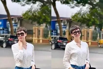 Lộ nhan sắc "mẹ vợ tương lai" của Đoàn Văn Hậu, netizen trầm trồ