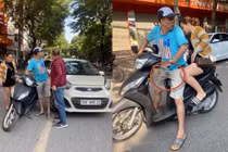 Người đàn ông đấm vỡ kính ô tô nhưng chi tiết này mới khiến CĐM chú ý