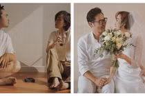 Cặp đôi MC VTV và bộ ảnh cưới tối giản nhưng "cực tình"