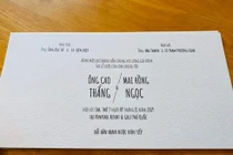 Vừa gửi thiệp cưới, Ông Cao Thắng và Đông Nhi bị dân mạng "bắt lỗi"