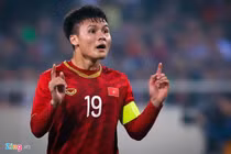 Quang Hải không còn là đội phó tuyển Việt Nam đấu Thái Lan