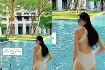 Mai Ngọc "chơi lớn" diện đồ bơi sau khi tái hôn với doanh nhân