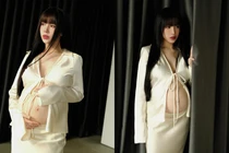 Ái nữ nhà đại gia Minh Nhựa càng bầu càng đẹp