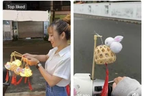Đèn lồng thỏ giỏ tre hot trend mùa trung thu này có gì đặc biệt?