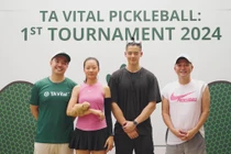 Giải Pickleball Amateur TA VITAL thu hút sự chú ý của nhiều bạn trẻ