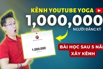 Danh tính HLV Yoga Việt Nam đầu tiến cán mốc 1 triệu follow Youtube