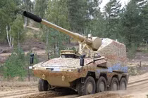 Khẩu pháo tự hành hạng nhẹ chỉ cần kíp lái 2 người