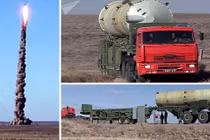 Tên lửa không xác định của Nga bắn hạ vệ tinh ở độ cao 500 km