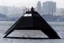 Tại sao tàu chiến tàng hình Mỹ lấy cảm hứng từ F-117 bị thất bại
