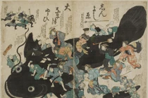 Kỳ bí quái vật khổng lồ Nhật Bản gây “long trời lở đất“