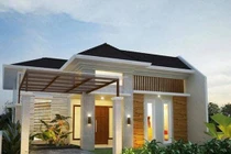 Mẫu nhà cấp 4 phong cách châu Âu đẹp như cổ tích