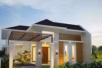 Mẫu nhà cấp 4 phong cách châu Âu đẹp như cổ tích