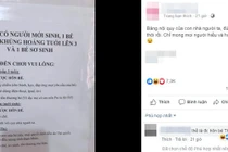 Bảng nội quy "cực gắt" mẹ mới sinh dành cho khách đến chơi nhà