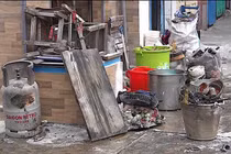 9X bị bỏng nặng khi thay gas làm cháy quán ăn