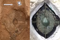 Cực độc hài cốt chiến binh ngồi trên xe ngựa 2.200 tuổi